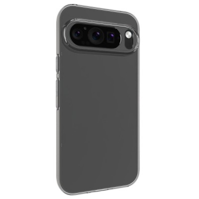 Google Pixel 9 Pro XL hard silicone (TPU) clear, transparent case - cover | Priedai.lt