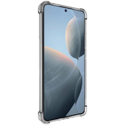 Xiaomi Poco X6 Pro 5G (Redmi K70E) Imak reinforced protection hard silicone TPU transparent case - back | Priedai.lt