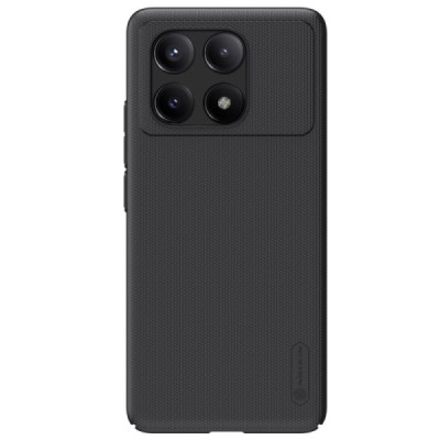 Nillkin Frosted Shield Xiaomi Poco X6 Pro 5G (Redmi K70E) black plastic case | Priedai.lt