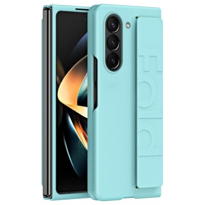 Samsung Galaxy Fold6 5G (SM-F956B) Foldable mint plastic case - back | Priedai.lt