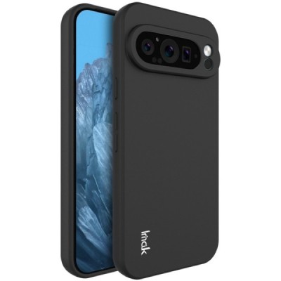 Google Pixel 9 Pro XL „Imak“ hard silicone TPU black case - back | Priedai.lt