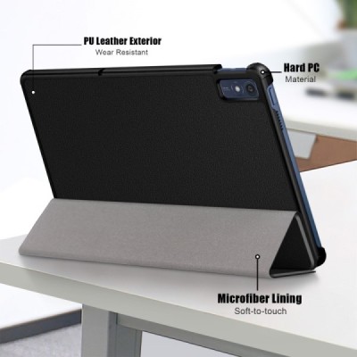 Lenovo Tab M10 5G TB-360ZU Flip Book Case - Black (foldable) | Priedai.lt