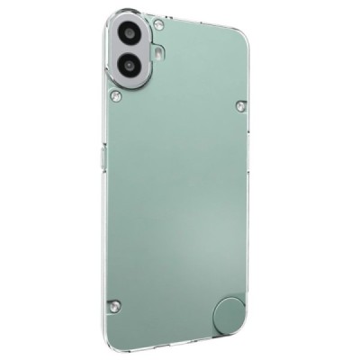 Nothing CMF Phone 1 hard silicone (TPU) clear, transparent case - cover | Priedai.lt