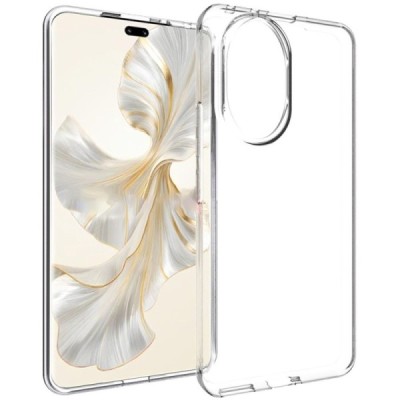 Honor 200 5G hard silicone (TPU) clear, transparent case - cover | Priedai.lt