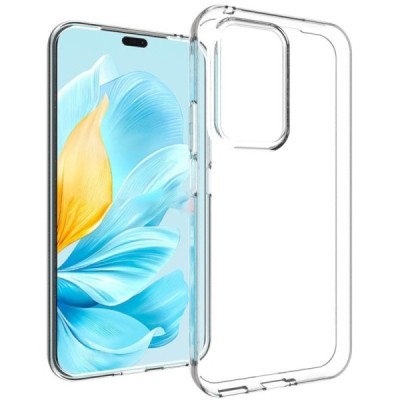 Honor 200 Lite hard silicone (TPU) clear, transparent case - cover | Priedai.lt