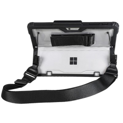 Microsoft Surface Pro 11, 10, 9 reinforced protection Transparent kickstand case cover | Priedai.lt