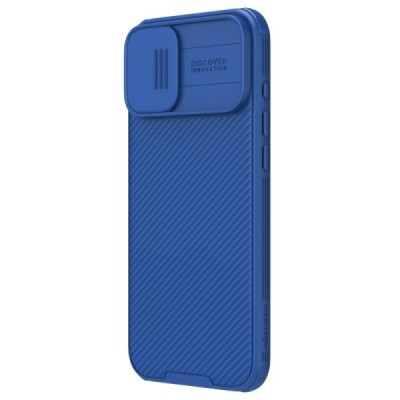 Apple iPhone 16 "Nillkin" CamShield Pro Magnetic Blue case, cover | Priedai.lt