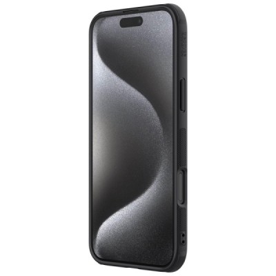 Apple iPhone 16 Pro Max  "Nillkin" Frosted Shield Pro Magnetic black case, cover | Priedai.lt