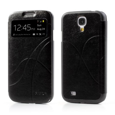 „Fimor“ Feitian atverčiamas juodas Samsung Galaxy S4 i9505 dėklas - knygutė / Priedai.lt