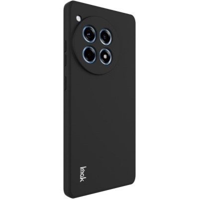OnePlus 12R / Ace 3 "Imak" hard silicone TPU black case - back | Priedai.lt