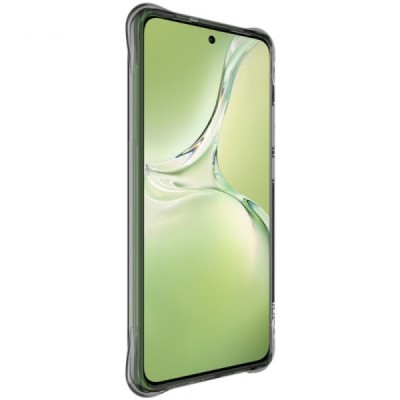 OnePlus Nord CE4 Lite 5G "Imak" reinforced protection hard silicone TPU transparent, gray case - back | Priedai.lt
