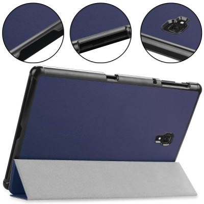Samsung Galaxy Tab A 10.5 2018 (T590,T595) Flip Book Case - Blue (foldable) | Priedai.lt