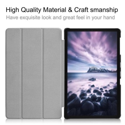 Samsung Galaxy Tab A 10.5 2018 (T590,T595) Flip Book Case - Blue (foldable) | Priedai.lt