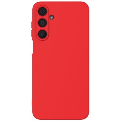 Samsung Galaxy A16 "Shell" hard liquid silicone (TPU) case red - cover | Priedai.lt