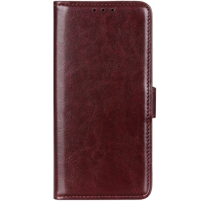 Samsung Galaxy A16 Binfen Flip Book Case - Brown | Priedai.lt