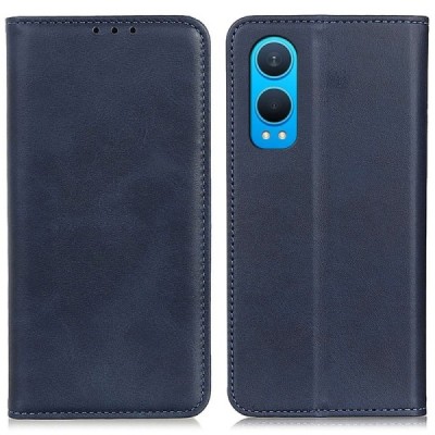 OnePlus Nord CE4 Lite 5G "Split" blue leather flip case - book | Priedai.lt