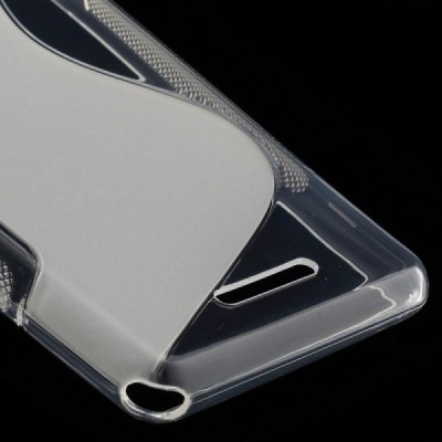 Sony Xperia E3 kieto silikono TPU skaidrus (permatomas) dėklas - nugarėlė / Priedai.lt