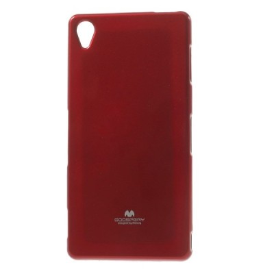 Sony Xperia Z3 raudonas Mercury kieto silikono (TPU) dėklas / Priedai.lt
