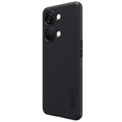 Nillkin Frosted Shield OnePlus Nord 3 juodas plastikinis dėklas | Priedai.lt