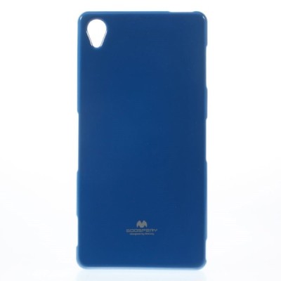 Sony Xperia Z3 tamsiai mėlynas Mercury kieto silikono (TPU) dėklas / Priedai.lt
