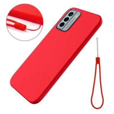 Nokia G22 Shell kieto silikono (TPU) dėklas raudonas - nugarėlė | Priedai.lt