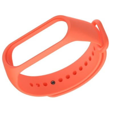 Išmaniojo laikrodžio Xiaomi Mi Band 4 kieto silikono (TPU) oranžinė apyrankė | Priedai.lt