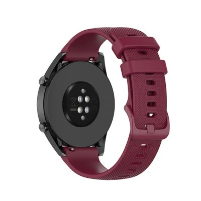 Išmaniojo laikrodžio Huawei Watch 4 Pro (Watch 2 Pro, GT 3) kieto silikono (TPU) bordo apyrankė | Priedai.lt