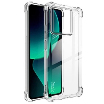 Xiaomi 13T (13T Pro) Imak sustiprintos apsaugos kieto silikono TPU skaidrus dėklas - nugarėlė | Priedai.lt