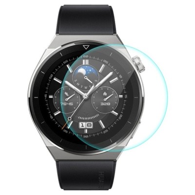 Huawei Watch GT Pro 3 46mm „Enkay“ 9H Tempered Glass sustiprintos apsaugos skaidrus apsauginis ekrano stiklas 0,2 mm | Priedai.l