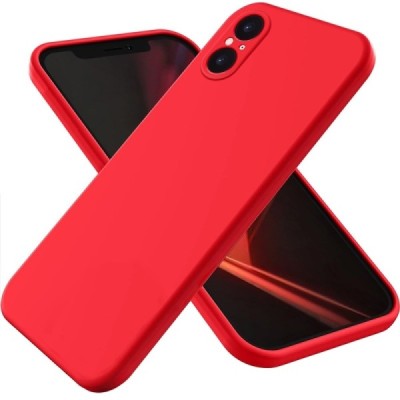 Sony Xperia 5 V Shell kieto silikono TPU raudonas dėklas - nugarėlė | Priedai.lt