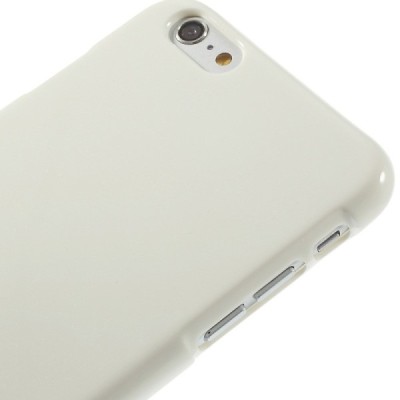 Apple iPhone 6 Plus (6s Plus) baltas Mercury kieto silikono (TPU) dėklas / Priedai.lt