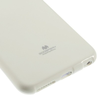 Apple iPhone 6 Plus (6s Plus) baltas Mercury kieto silikono (TPU) dėklas / Priedai.lt