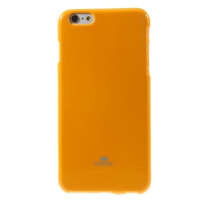 Apple iPhone 6 Plus (6s Plus) geltonas Mercury kieto silikono (TPU) dėklas / Priedai.lt