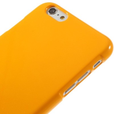 Apple iPhone 6 Plus (6s Plus) geltonas Mercury kieto silikono (TPU) dėklas / Priedai.lt