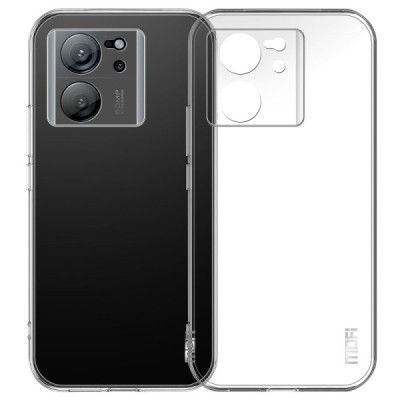 Xiaomi 13T (13T Pro) „Mofi“ kieto silikono TPU skaidrus dėklas - nugarėlė | Priedai.lt