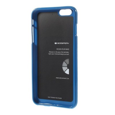 Apple iPhone 6 Plus (6s Plus) tamsiai mėlynas Mercury kieto silikono (TPU) dėklas / Priedai.lt