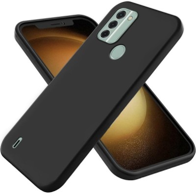 Nokia C31 Shell kieto silikono (TPU) dėklas juodas - nugarėlė | Priedai.lt