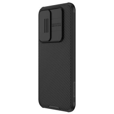 Samsung Galaxy S23 FE (Fan Edition) „Nillkin“ CamShield juodas dėklas, nugarėlė su kameros apsauga | Priedai.lt
