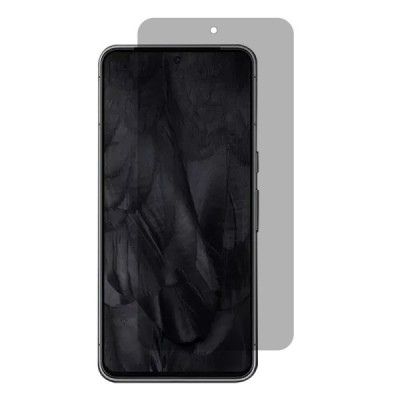 Google Pixel 8 „Premium“ 9H Tempered Glass privatumo sustiprintos apsaugos juodas pilnai dengiantis apsauginis ekrano stiklas 0,