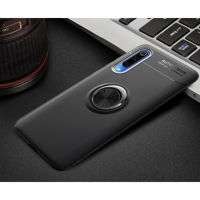 Xiaomi Mi 9 (Mi 9 Explorer) „FOCUS“ Kickstand kieto silikono TPU juodas dėklas - nugarėlė | Priedai.lt
