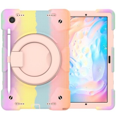 Samsung Galaxy Tab A8 10.5 2021 (X200, X205) sustiprintos apsaugos (360°) spalvotas dėklas - nugarėlė | Priedai.lt