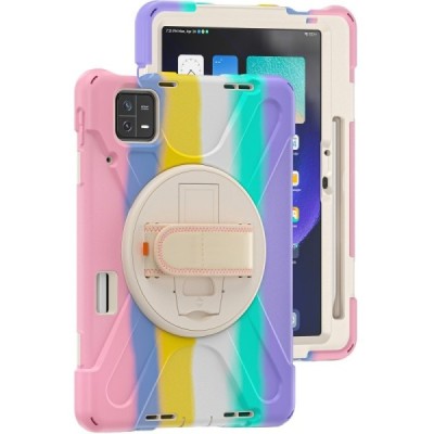 Xiaomi Pad 6 (Pad 6 Pro) sustiprintos apsaugos (360°) spalvotas dėklas - nugarėlė | Priedai.lt