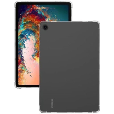 Samsung Galaxy Tab A11+ / A9+ hard silicone TPU transparent case - back | Priedai.lt