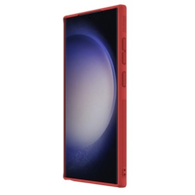 Samsung Galaxy S24 Ultra (SM-S928) „Nillkin“ Frosted Shield Pro raudonas dėklas - nugarėlė | Priedai.lt