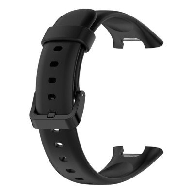 Išmaniojo laikrodžio Xiaomi Mi Band 7 Pro kieto silikono (TPU) juoda apyrankė | Priedai.lt