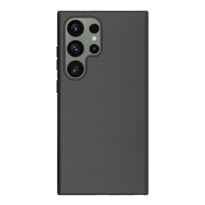 Samsung Galaxy S24 Ultra (SM-S928) kieto silikono TPU juodas dėklas - nugarėlė | Priedai.lt