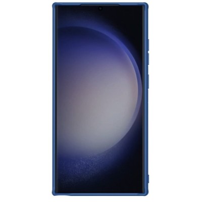 Samsung Galaxy S24 Ultra (SM-S928) „Nillkin“ Frosted Shield Pro mėlynas dėklas - nugarėlė | Priedai.lt